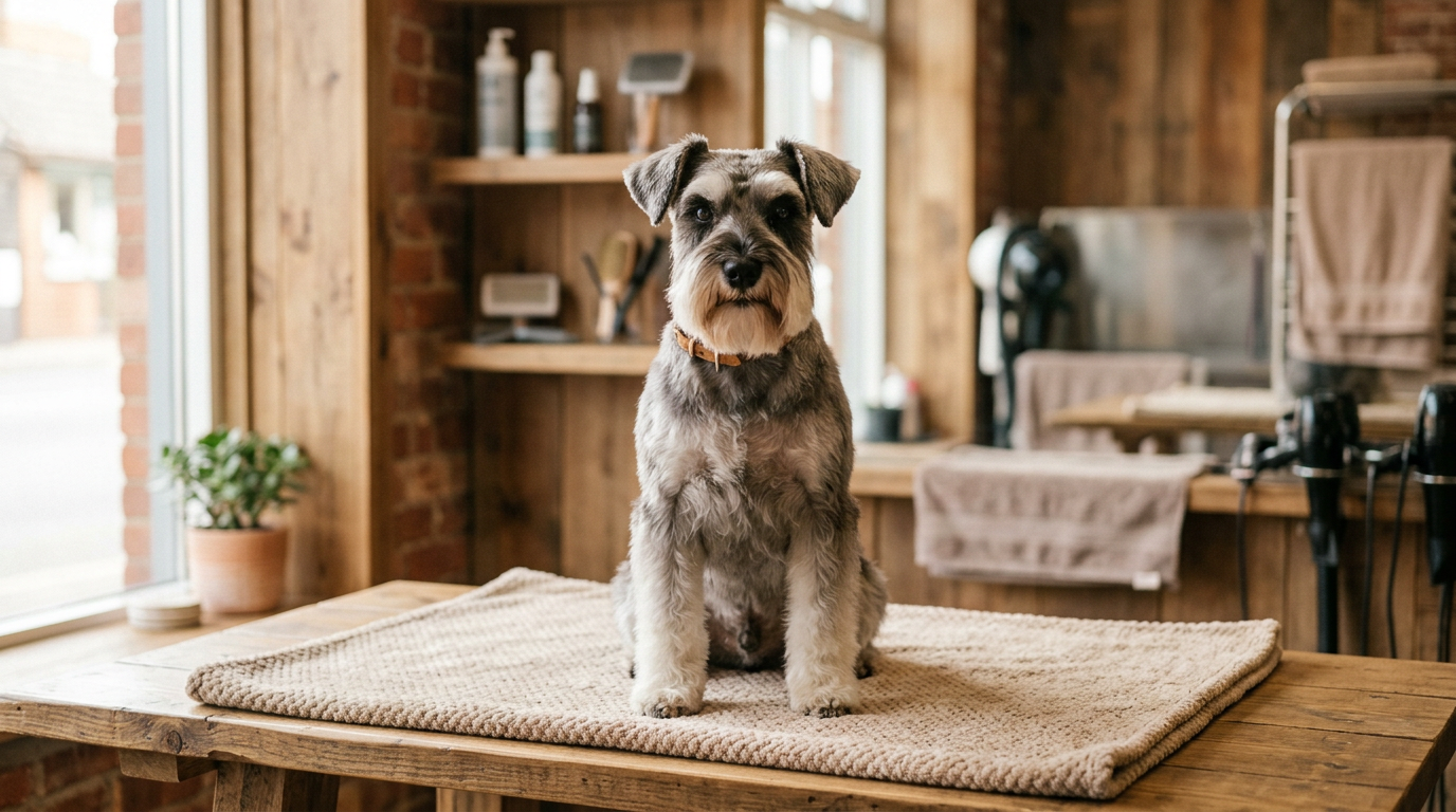 Chien : toilettage, entretien du pelage et soins esthétiques ou de confort.